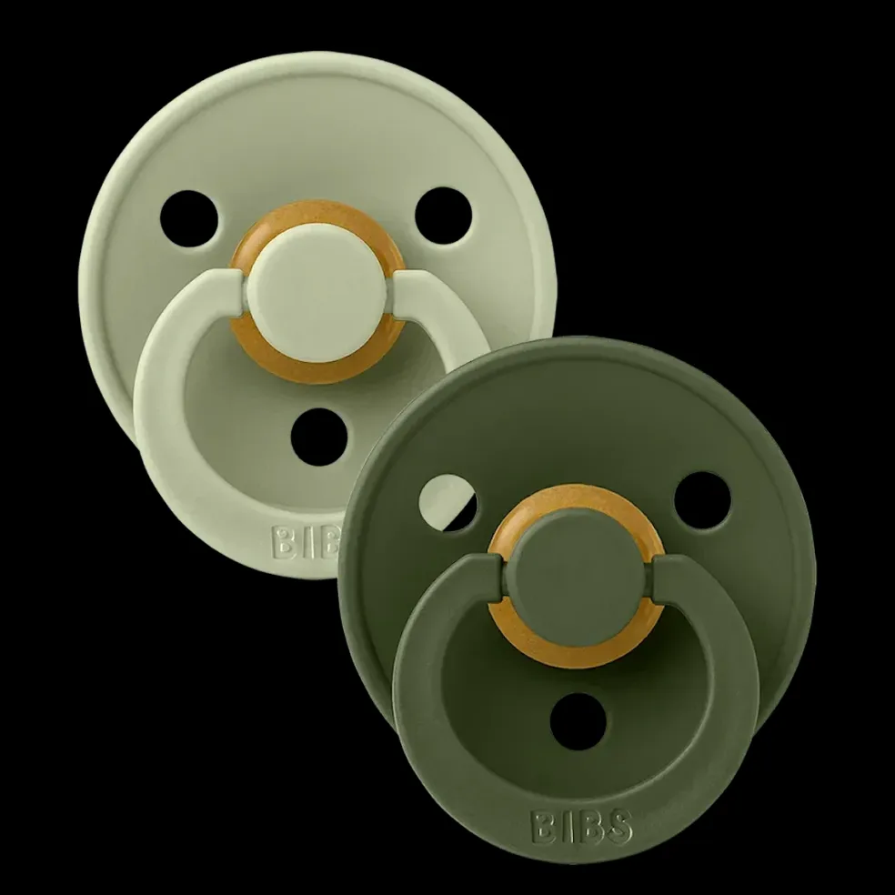 Colour 2-pack Runda Latexnappar Sage Hunter Green