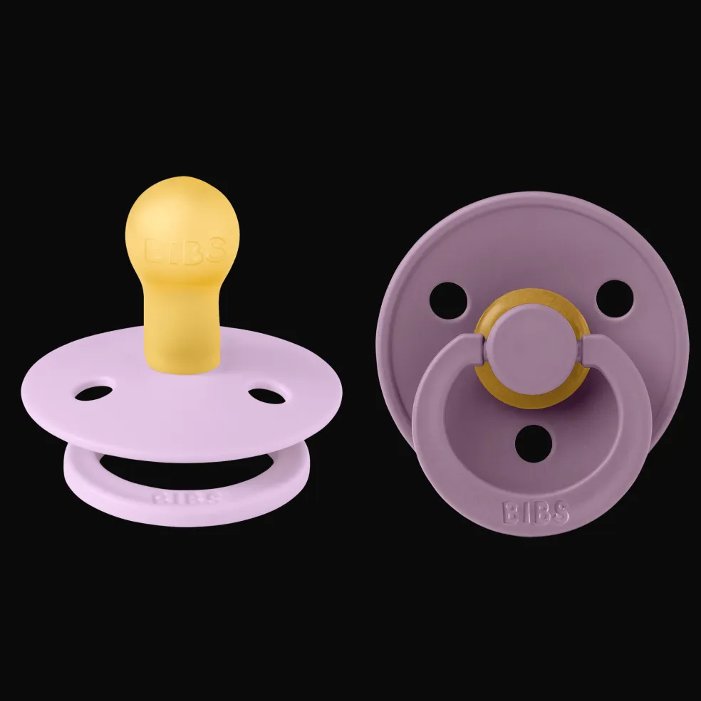 Colour 2-pack Runda Latexnappar Violet Sky Mauve