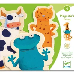 Crazy Magnetiskt Djurpussel Multi