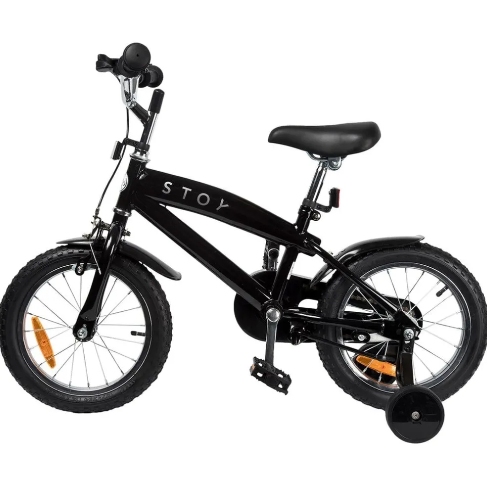 14" Cruiser Cykel Svart