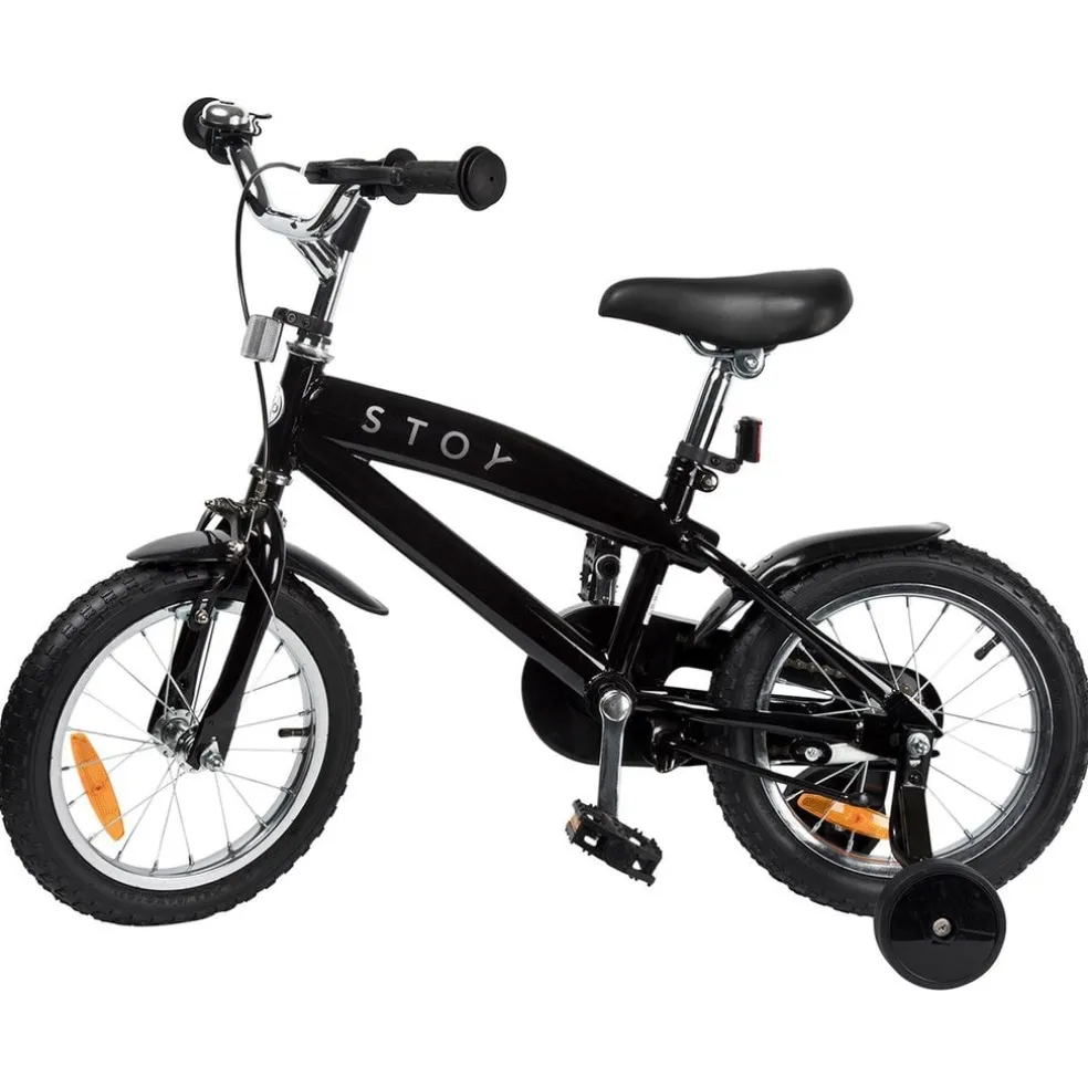 14" Cruiser Cykel Svart