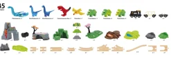 Dinosaurie Deluxe-set Multicolor