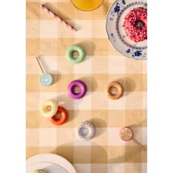 Doughnuts I Trä Multi/ Pink