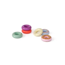 Doughnuts I Trä Multi/ Pink