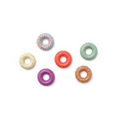 Doughnuts I Trä Multi/ Pink
