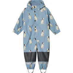 Douglas Fodrad Regnoverall Dove Blue Dalmatian