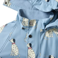 Douglas Fodrad Regnoverall Dove Blue Dalmatian