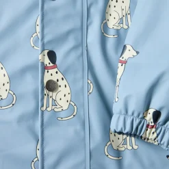 Douglas Fodrad Regnoverall Dove Blue Dalmatian