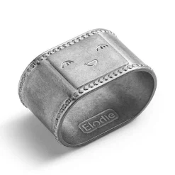 EAT Servettring Antique Silver