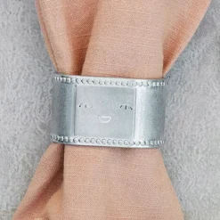 EAT Servettring Antique Silver