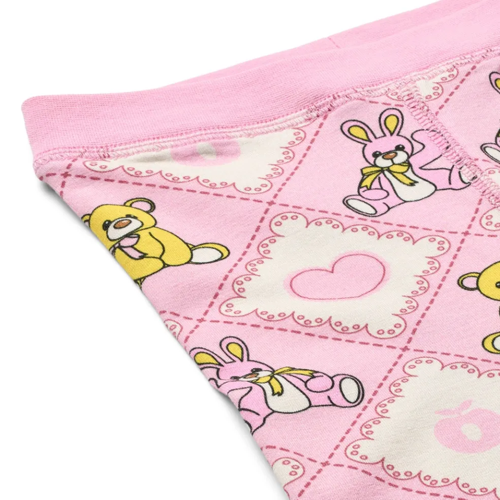 Elstar Leggings För Baby Med Nallebjörnar Rosa Lace