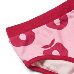 Elstar Underwear Set with Apples Pink lilac