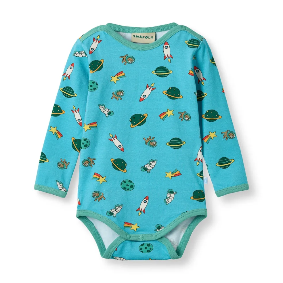 Elstar With The Universe Långärmad Baby Body Petit Four