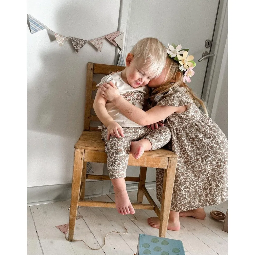 Elsy GOTS Blommiga Babybyxor Wildflowers