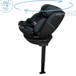 Emerald 360 S Bilbarnstol 0-12Y / 0-36 Kg Tonal Black