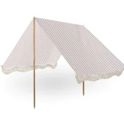 Emil Randigt Strandtält Taupe