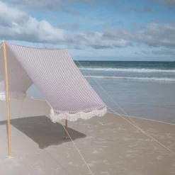 Emil Randigt Strandtält Taupe