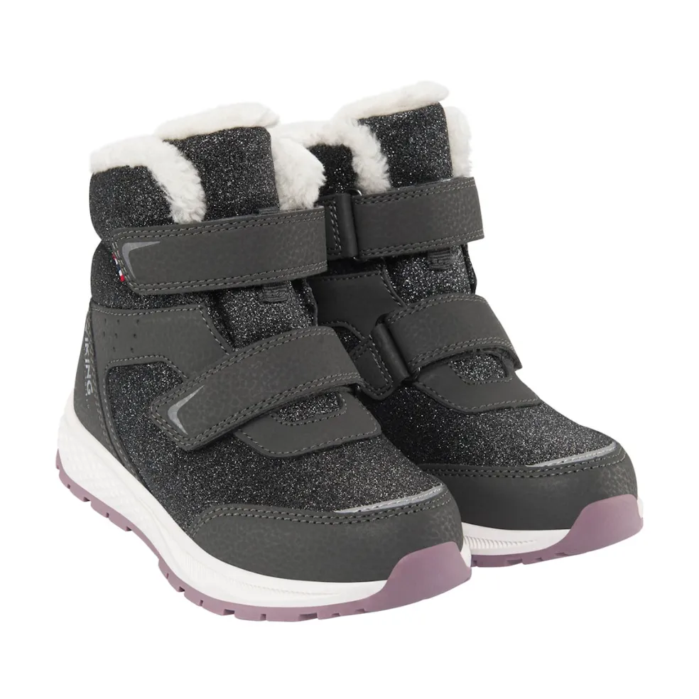 Equip Glitter Warm WP 2V Charcoal/Dusty Pink