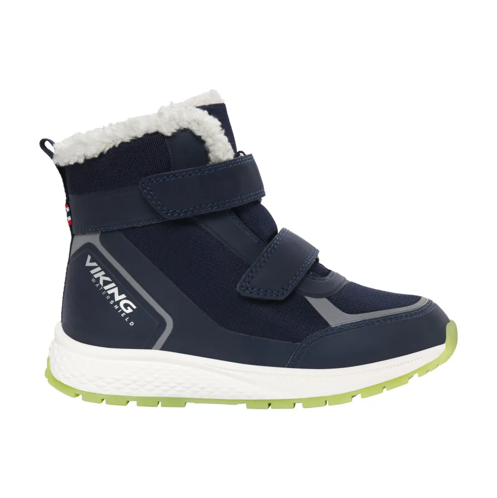 Equip Glow Warm WP 2V Vattentäta Skor Navy