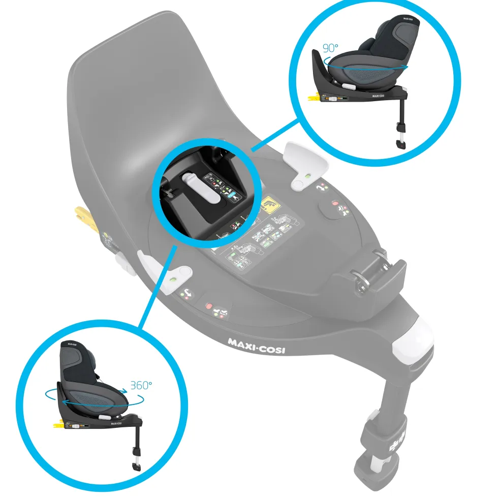 FamilyFix 360 ISOFIX Bilstolsbas Black