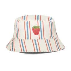 Fejan Bucket Hat Blue/red Stripe Strawberry