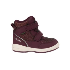 Fun Glitter Warm GTX 2V Vattentäta Skor Plum