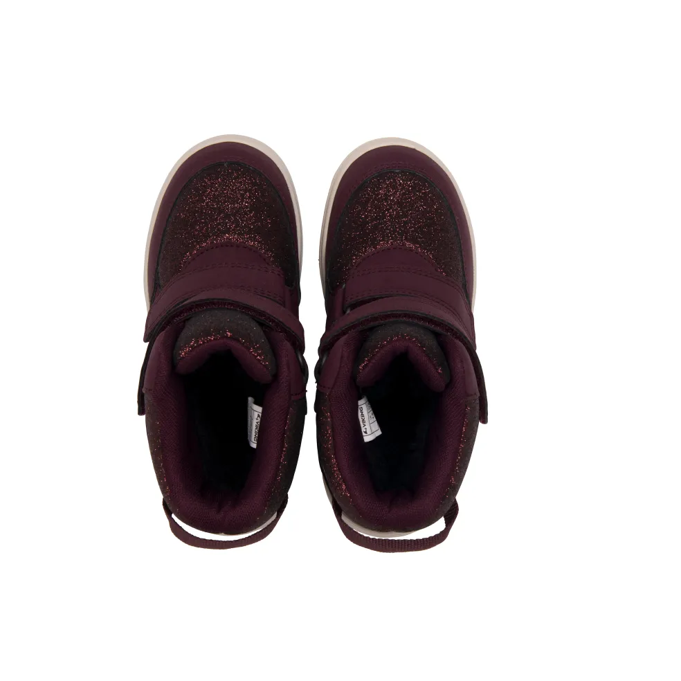 Fun Glitter Warm GTX 2V Vattentäta Skor Plum