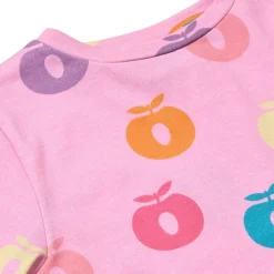Gala With Apples Långärmad T-shirt Pink Lilac