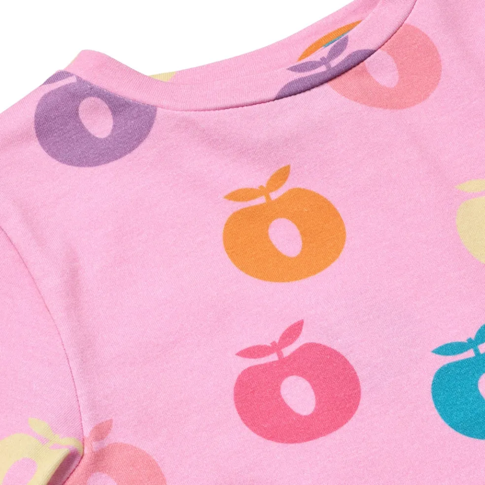 Gala With Apples Långärmad T-shirt Pink Lilac