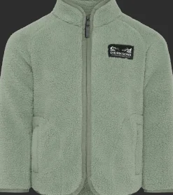 Gibbs Kids 2 Jumper Med Halv Dragkedja Light Moss