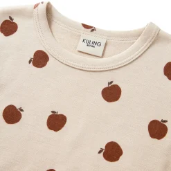 Gisborn Baselayer-set I Ull Och Bambu Foggy White Apple