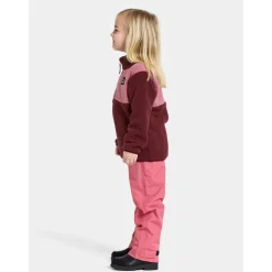 Gosig Kids Jumper Med Halv Dragkedja Anemon Red