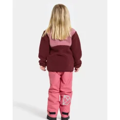 Gosig Kids Jumper Med Halv Dragkedja Anemon Red