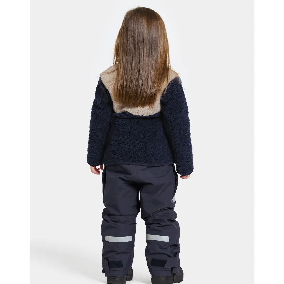 Gosig Kids Jumper Med Halv Dragkedja Navy