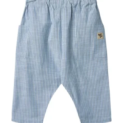 GOTS Arne Byxor Blue Stripe