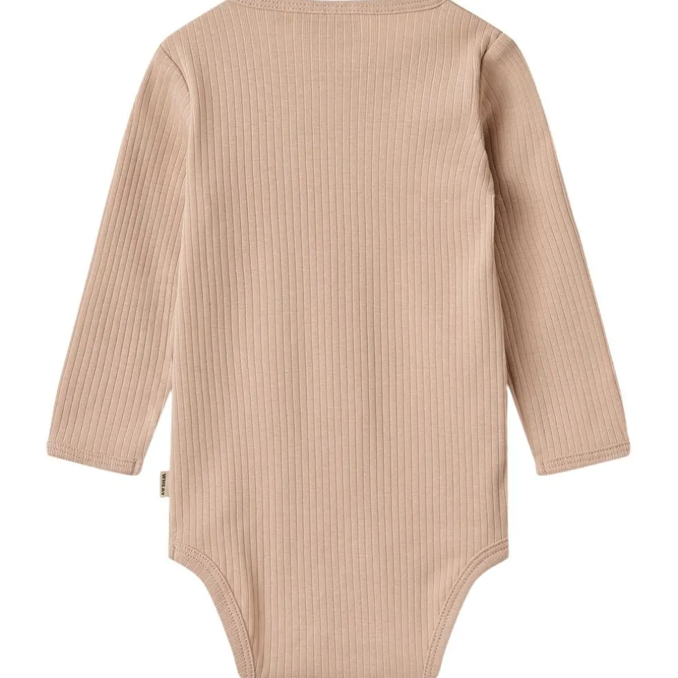 GOTS Berti Baby Body Moonlight Rose