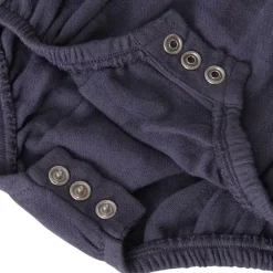 GOTS Måns Romper Blueberry