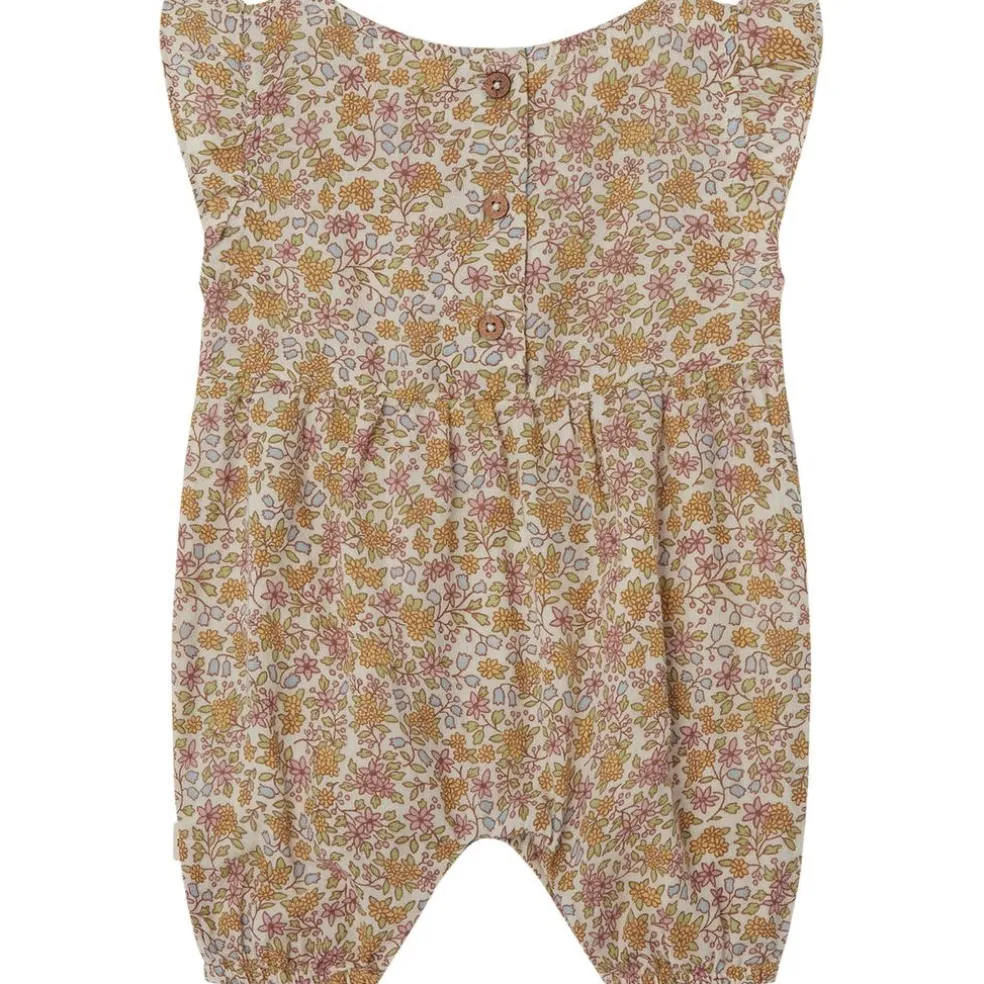 GOTS Svea Blommig Romper Wildflowers