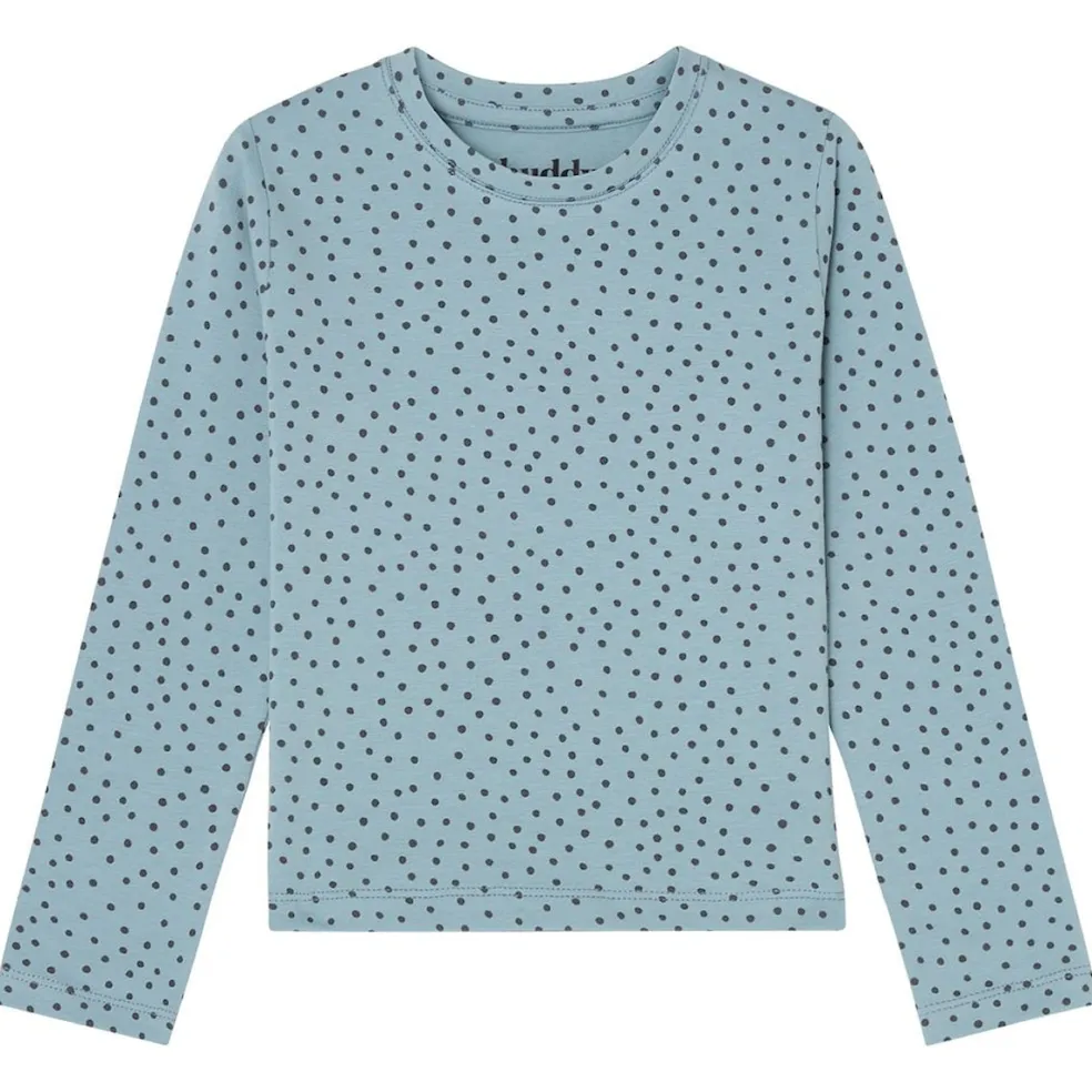 GOTS Tia Långärmad T-shirt Blue Dots