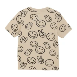 GOTS T-shirt Aop Oxford Tan