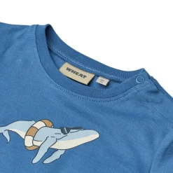 GOTS Walter T-shirt Blue