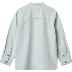 GOTS Willium Skjorta Light Blue Chambray