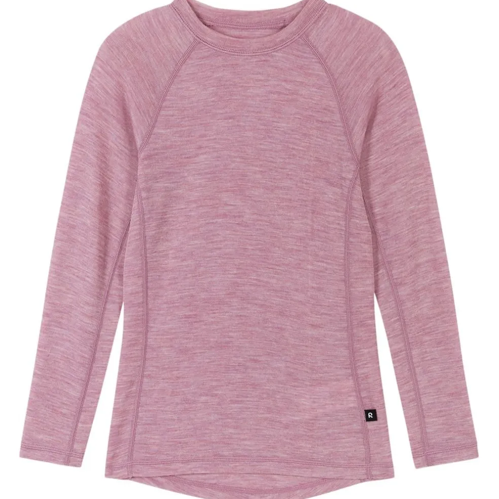 Grå Rosa Ull Underställsset
