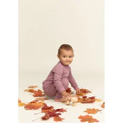 Gullull Wool Babypant Berry Purple
