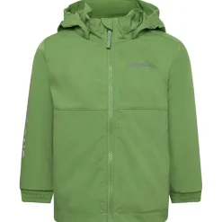 Hallon Kids Vindtät Jacka Algae Green