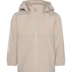 Hallon Kids Vindtät Jacka Beach Beige
