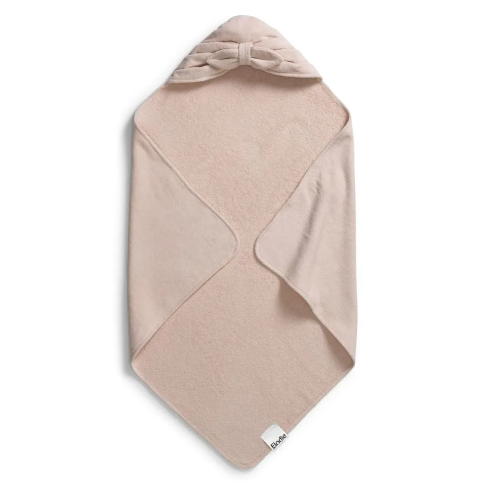 Handduk med Huva Puderrosa Bow