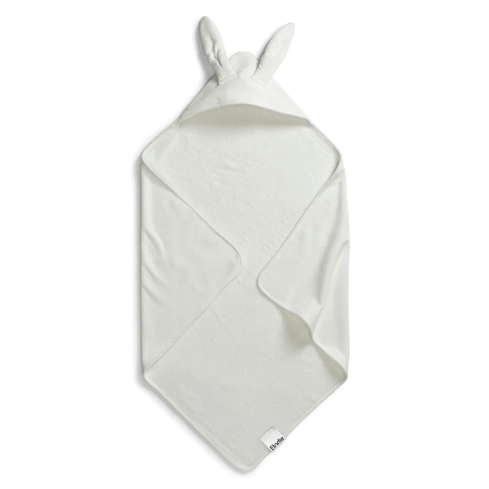 Handduk Med Huva Vanilla White