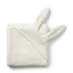 Handduk Med Huva Vanilla White