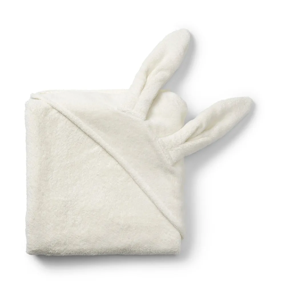 Handduk Med Huva Vanilla White